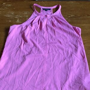 Banana republic Pink Sleeveless Halter Top size small